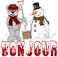 Gif animé bonjour